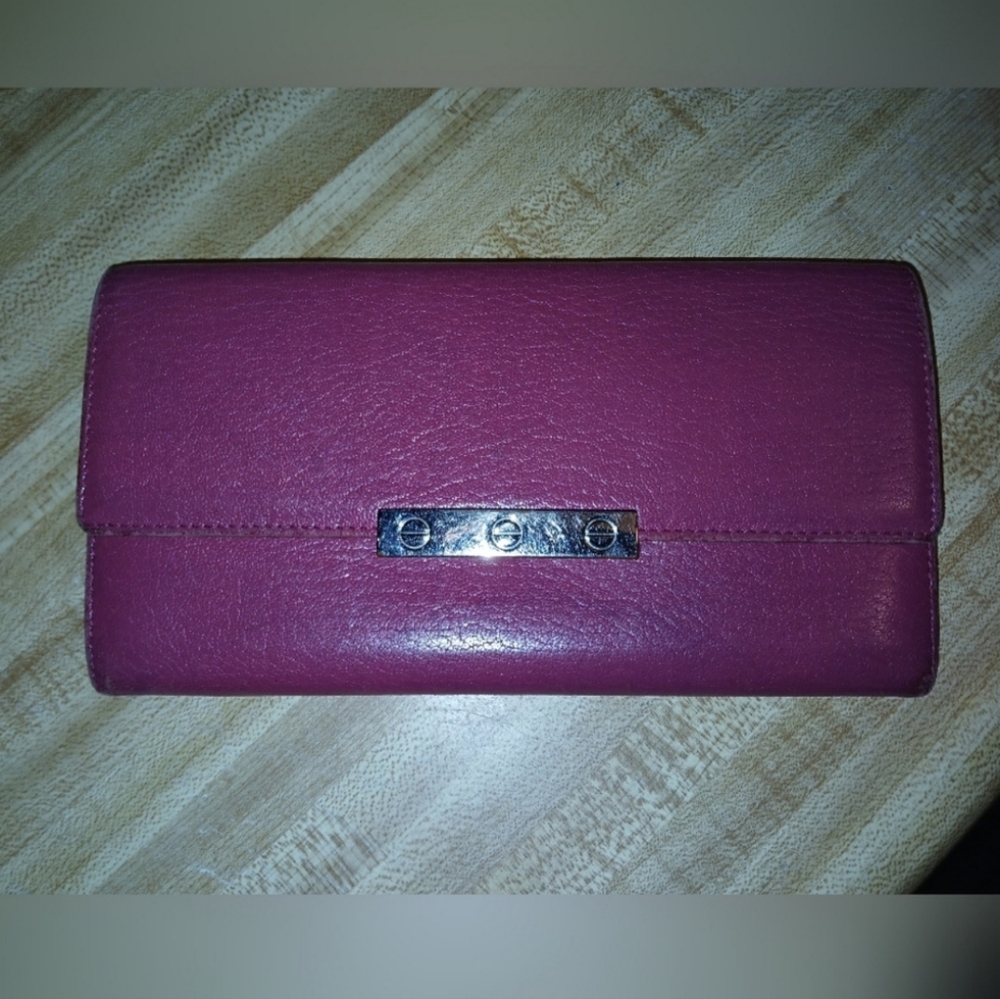 Cartier Limited Edition Babrie Pink LongWallet